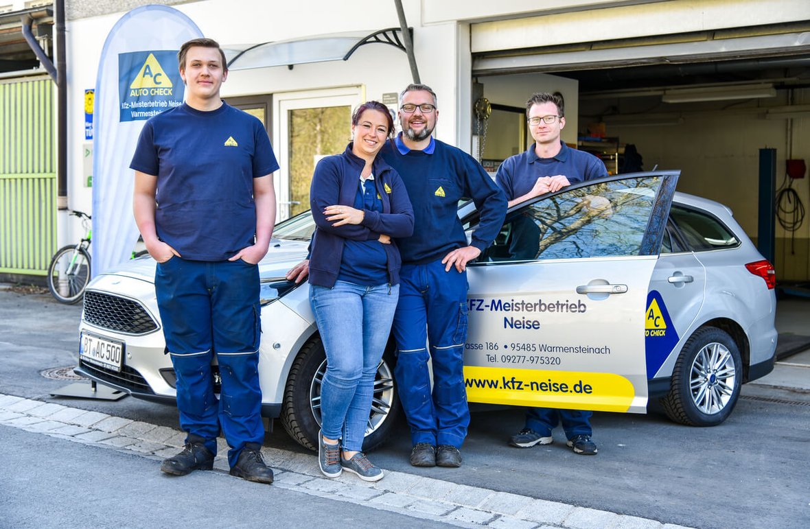 Ein starkes Team bei Kfz-Meisterbetrieb Neise